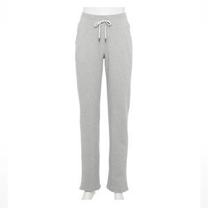 Gray sweat pants